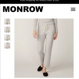 Monrow XS Cashmere pant-❌ SOLD❌